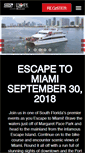 Mobile Screenshot of escapetomiamitriathlon.com